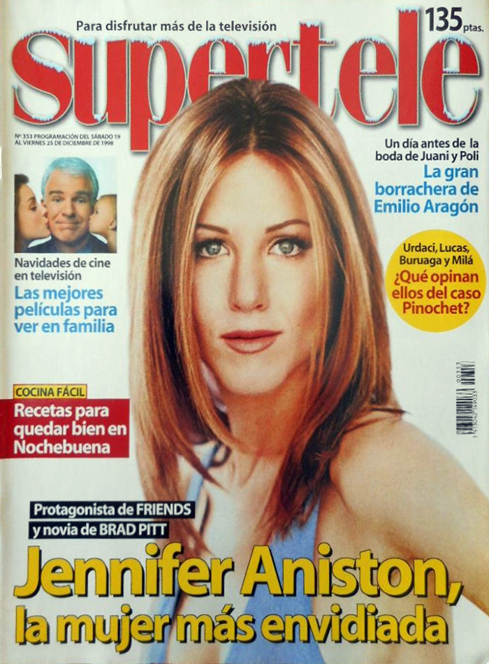 SUPERTELE magazine side cover Issue 353 19 December 1998