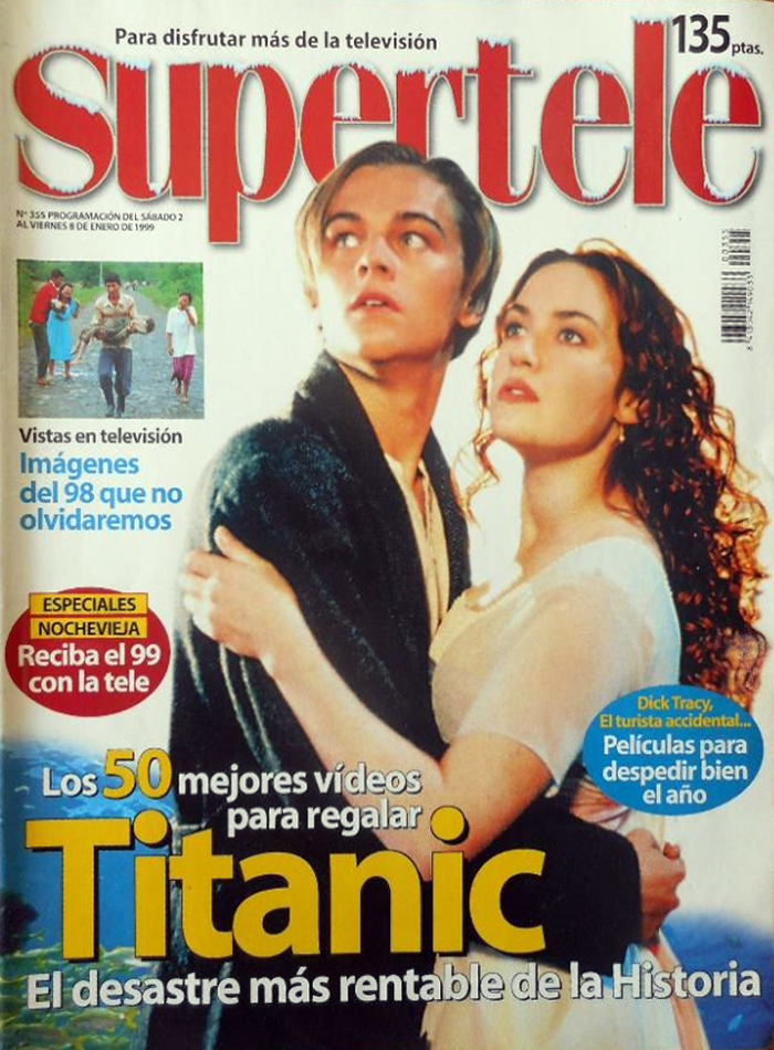 SUPERTELE magazine side cover Issue 355 2 January 1999