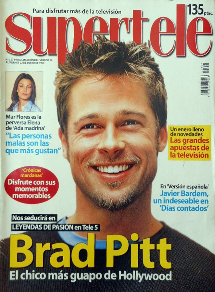 SUPERTELE magazine side cover Issue 357. 16 January 1999