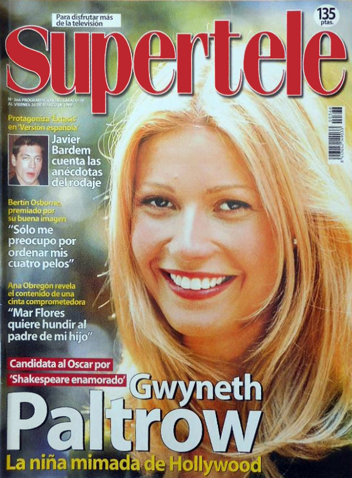 SUPERTELE magazine side cover Issue 366. 20 March 1999