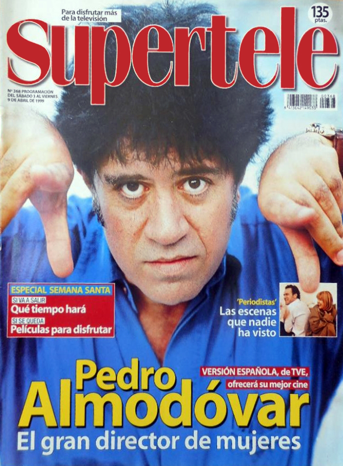 SUPERTELE magazine side cover Issue 368. 3 April 1999