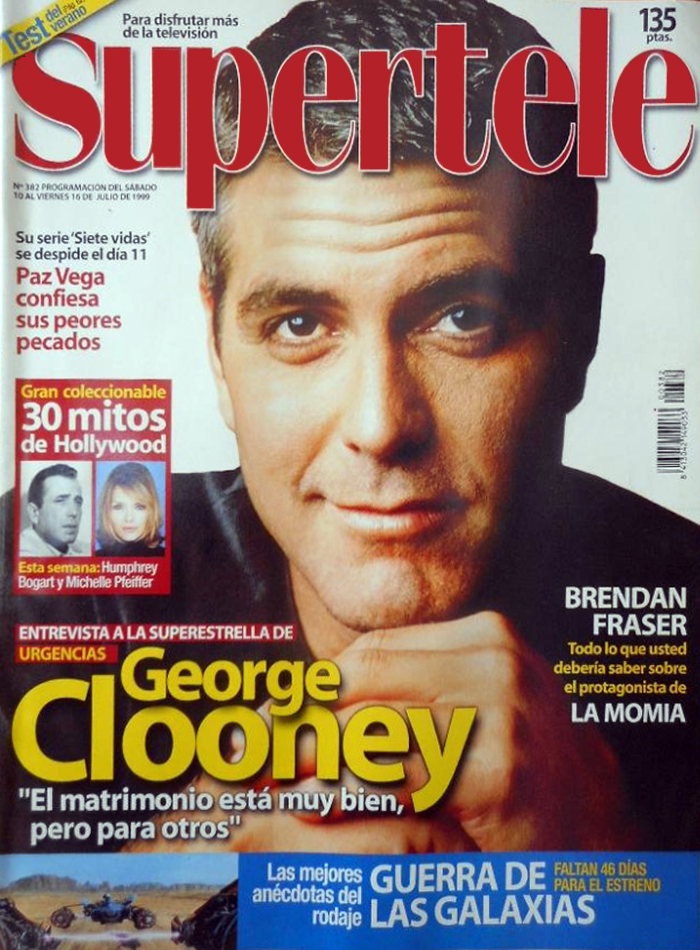 SUPERTELE magazine side cover Issue 382 10 July 1999