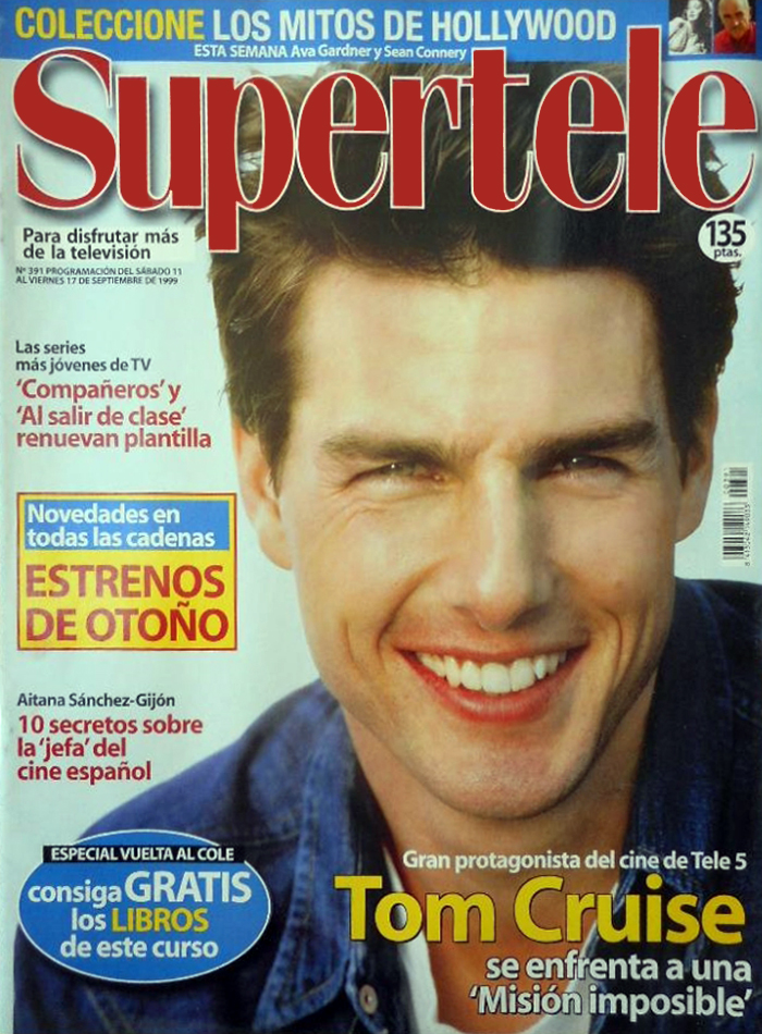 SUPERTELE magazine side cover Issue 391 11 September 1999