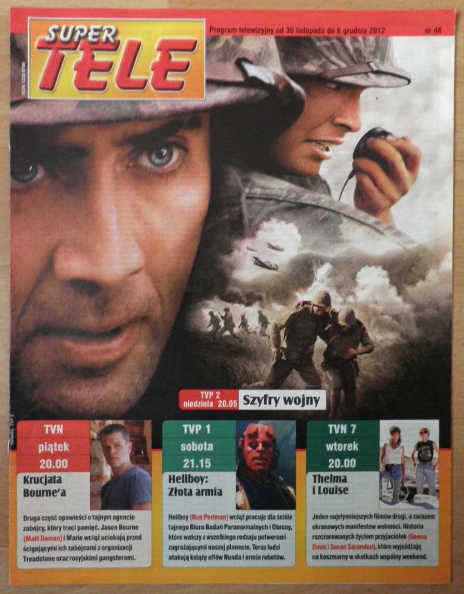 SUPER TELE magazine side cover 30 November 2012