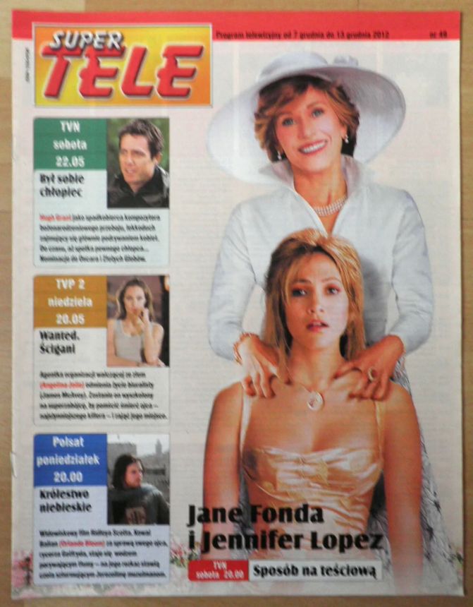 SUPER TELE magazine side cover 7 December 2012