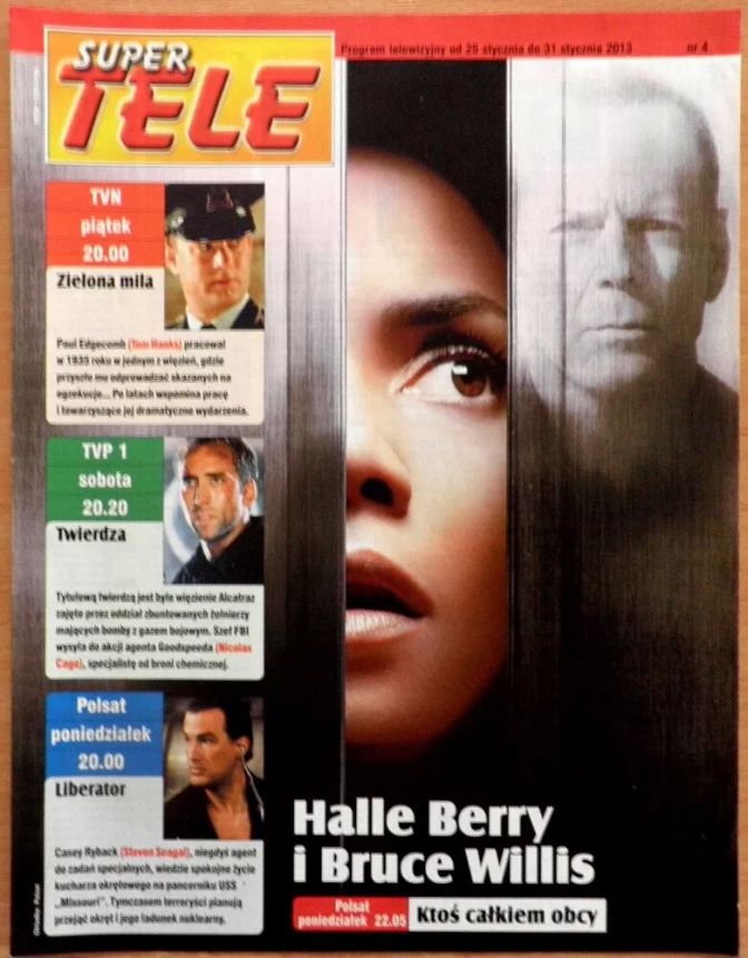 SUPER TELE magazine side cover 25 January 2013