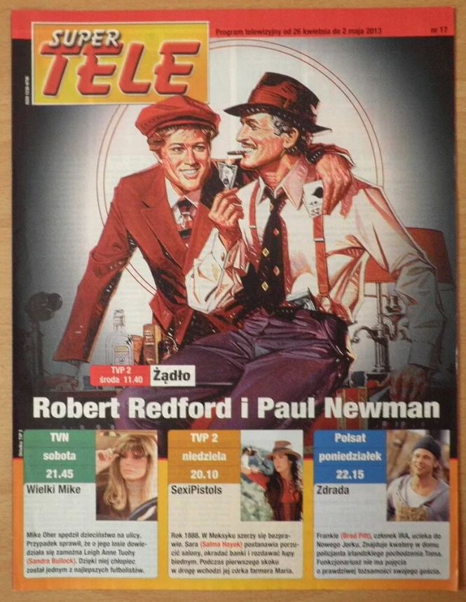 SUPER TELE magazine side cover 26 April 2013