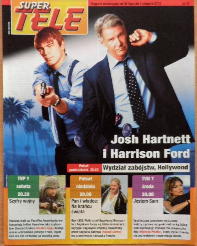 SUPER TELE magazine side cover 26 July 2013