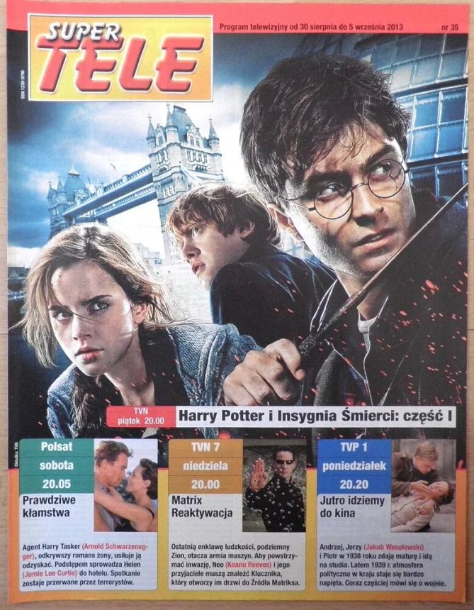 SUPER TELE magazine side cover 30 August 2013