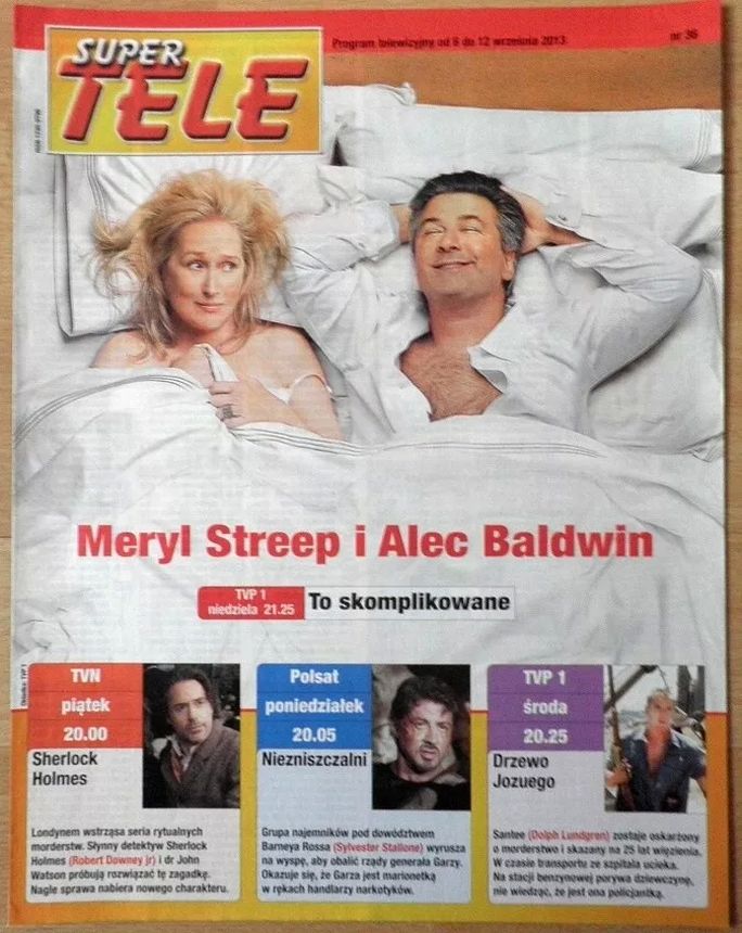 SUPER TELE magazine side cover 6 September 2013