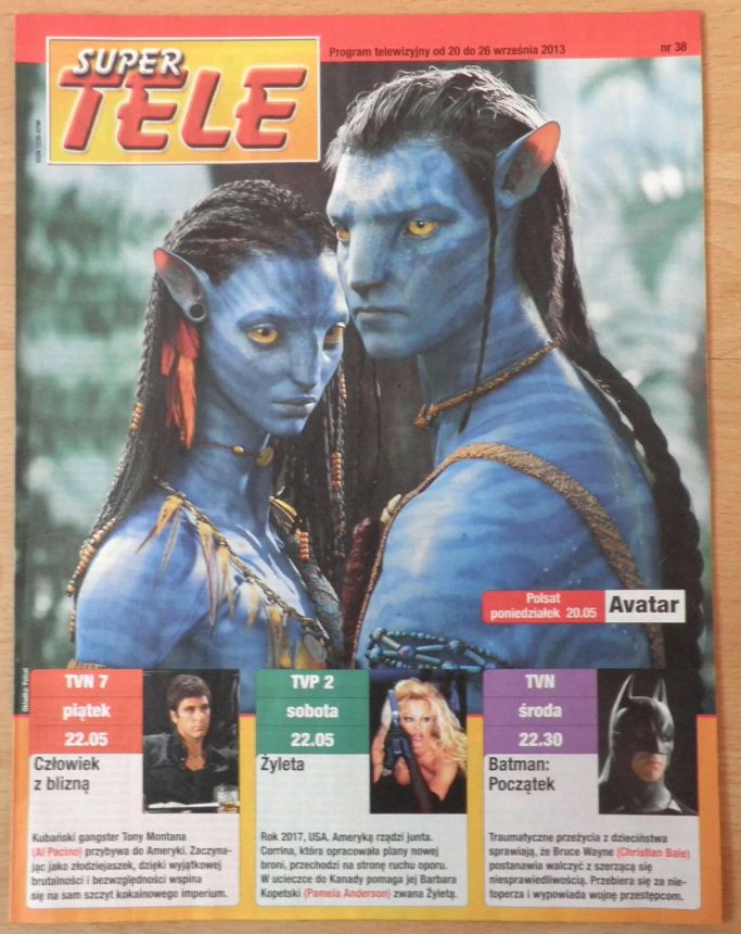 SUPER TELE magazine side cover 20 September 2013