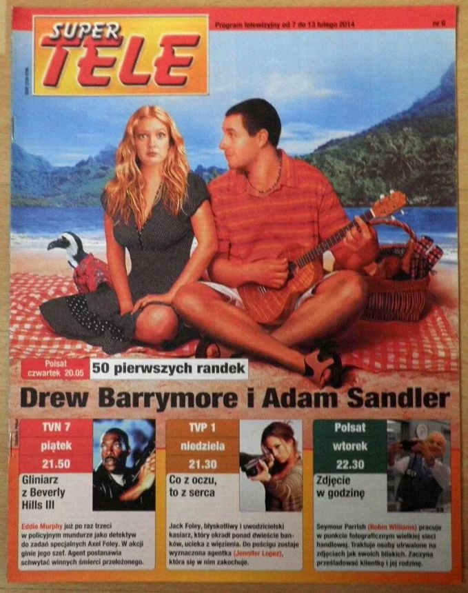SUPER TELE magazine side cover 7 February 2014