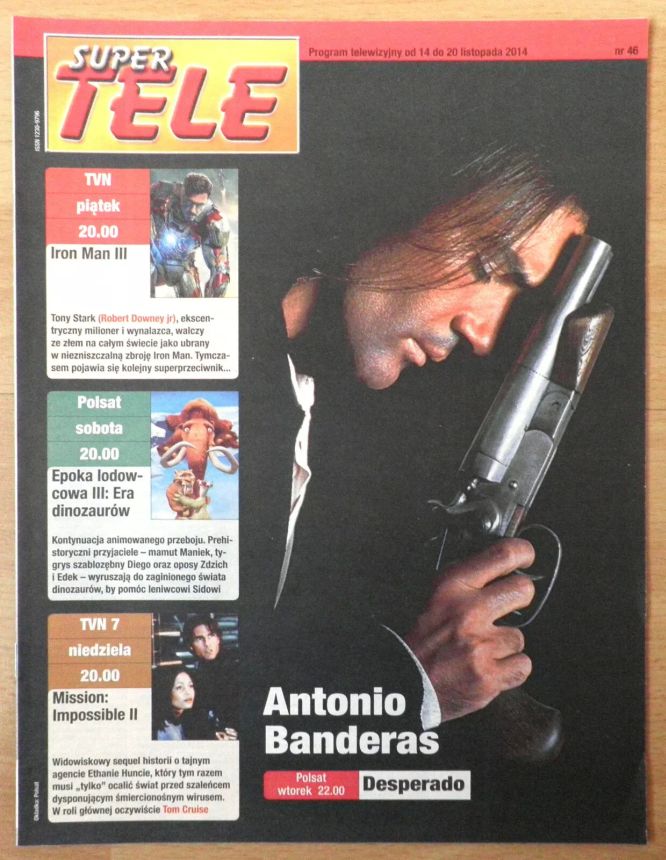 SUPER TELE magazine side cover 14 November 2014