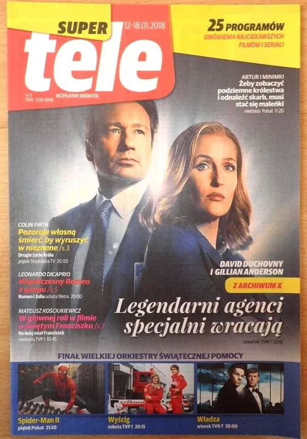 SUPER TELE magazine side cover 12 January 2018