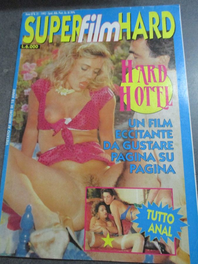 SUPER FILM HARD magazine side cover Issue 21   1992