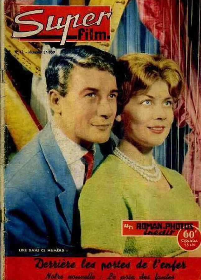 SUPER FILM magazine side cover Issue 12  March 1959