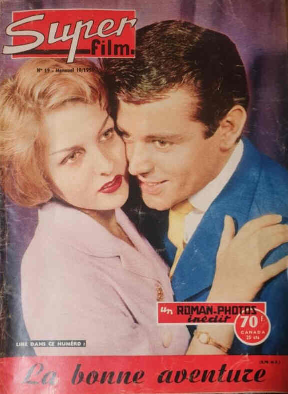 SUPER FILM magazine side cover Issue 19  October 1959