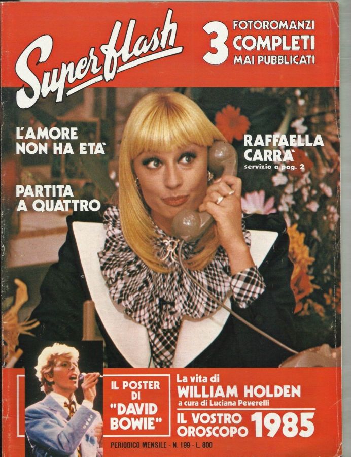 SUPERFLASH magazine side cover Issue 199  January 1985