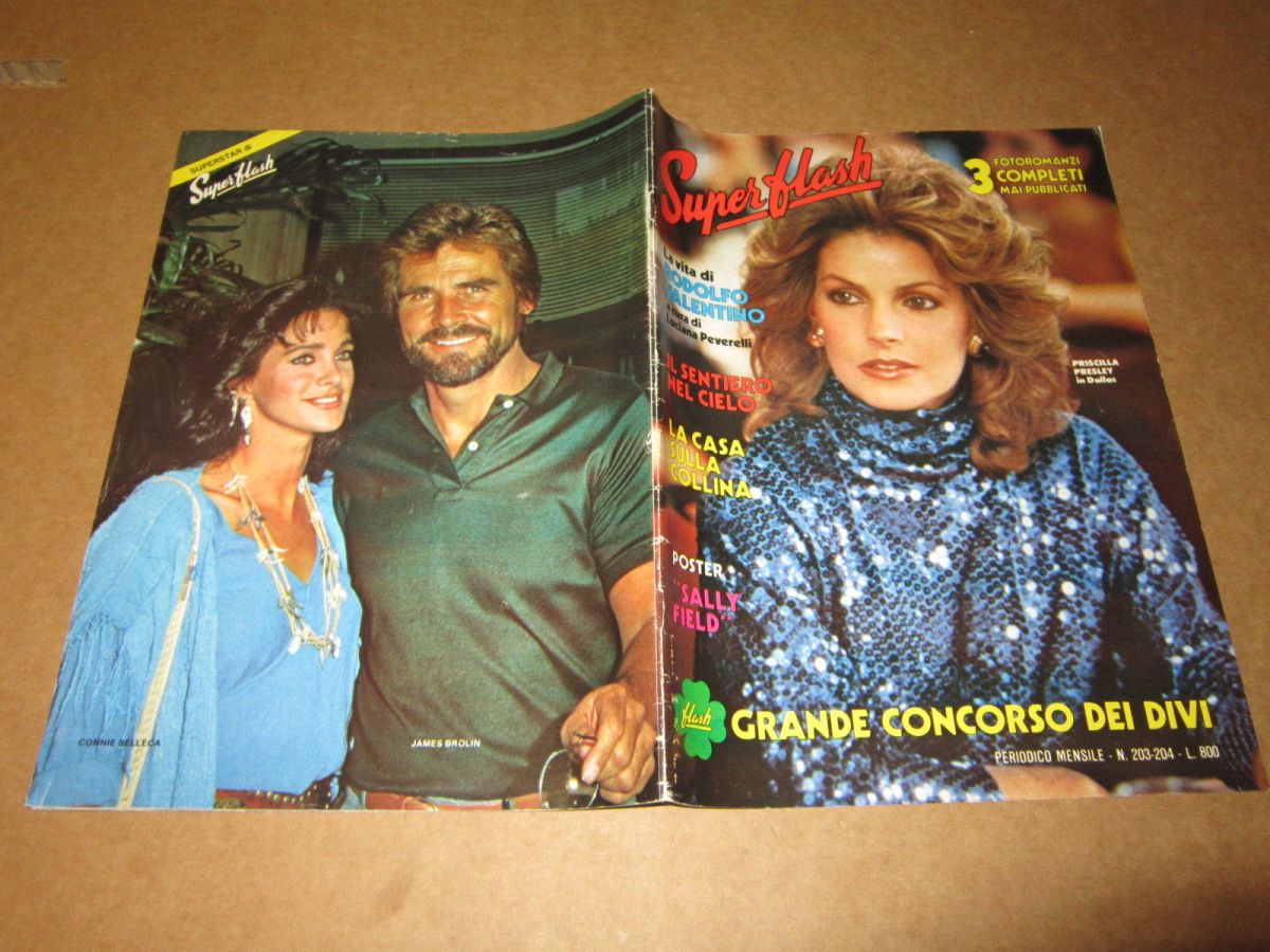 SUPERFLASH magazine side cover Issue 203-4  May/June 1985