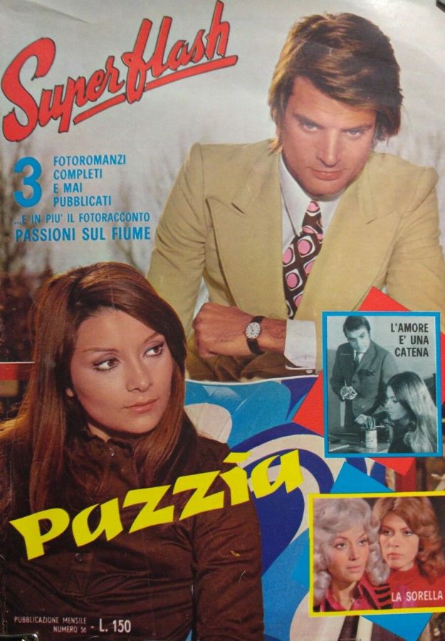 SUPERFLASH magazine side cover Issue 56  February 1973