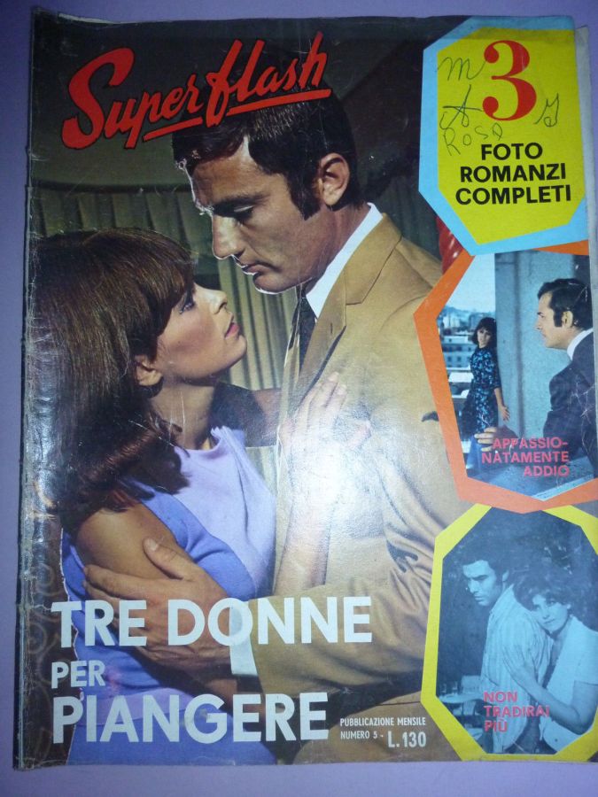 SUPERFLASH magazine side cover Issue 5  November 1968