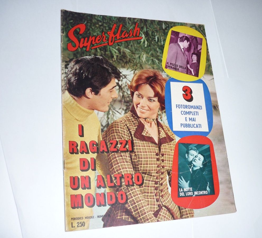 SUPERFLASH magazine side cover Issue 63  September 1973
