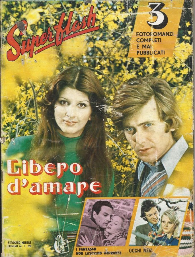 SUPERFLASH magazine side cover Issue 74  August 1974