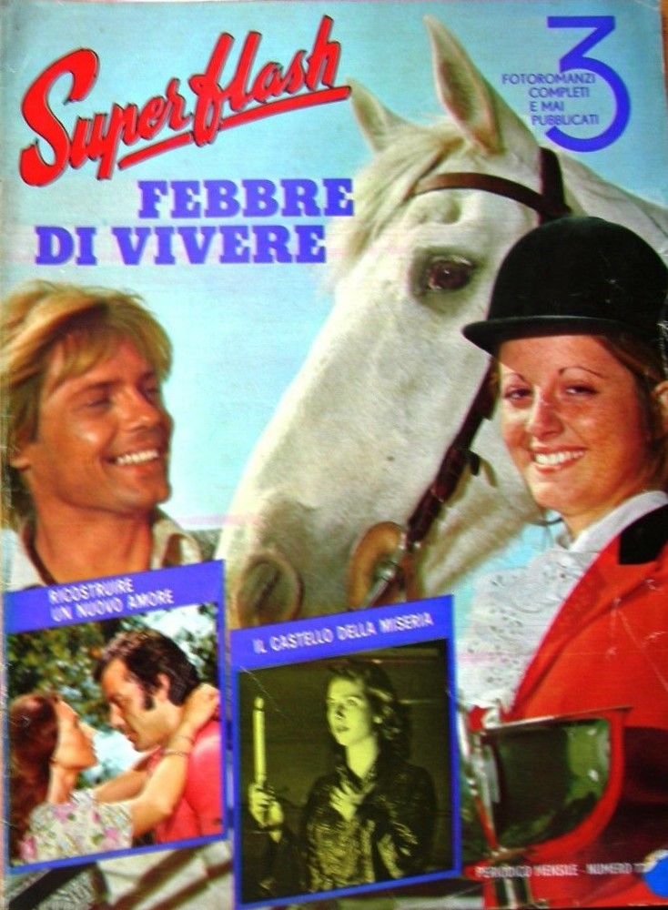 SUPERFLASH magazine side cover Issue 77  November 1974