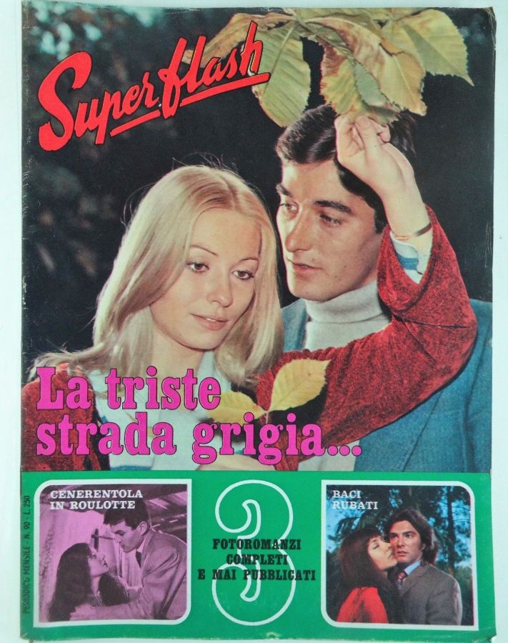 SUPERFLASH magazine side cover Issue 90  December 1975