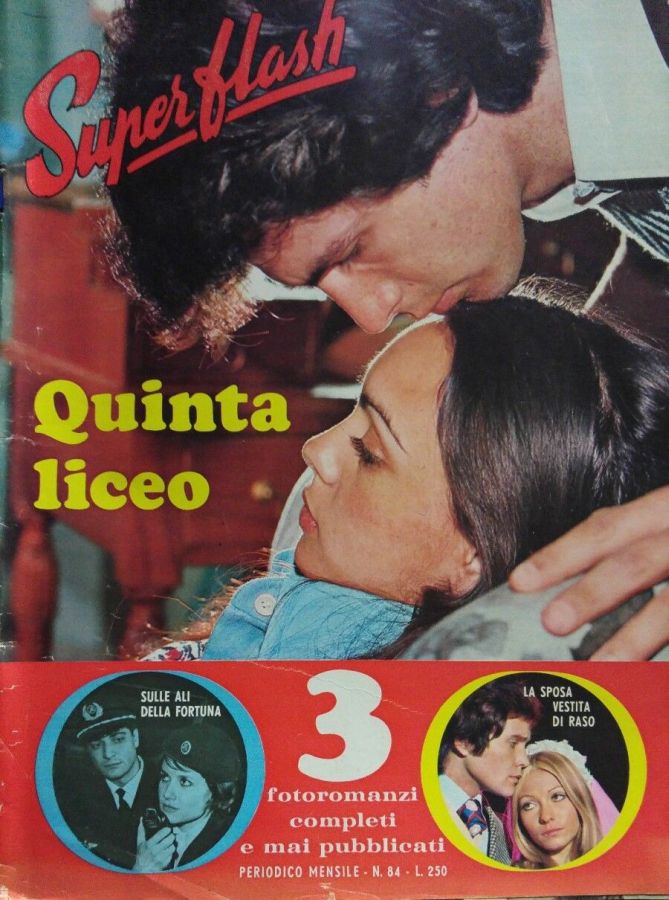 SUPERFLASH magazine side cover Issue 84  June 1975