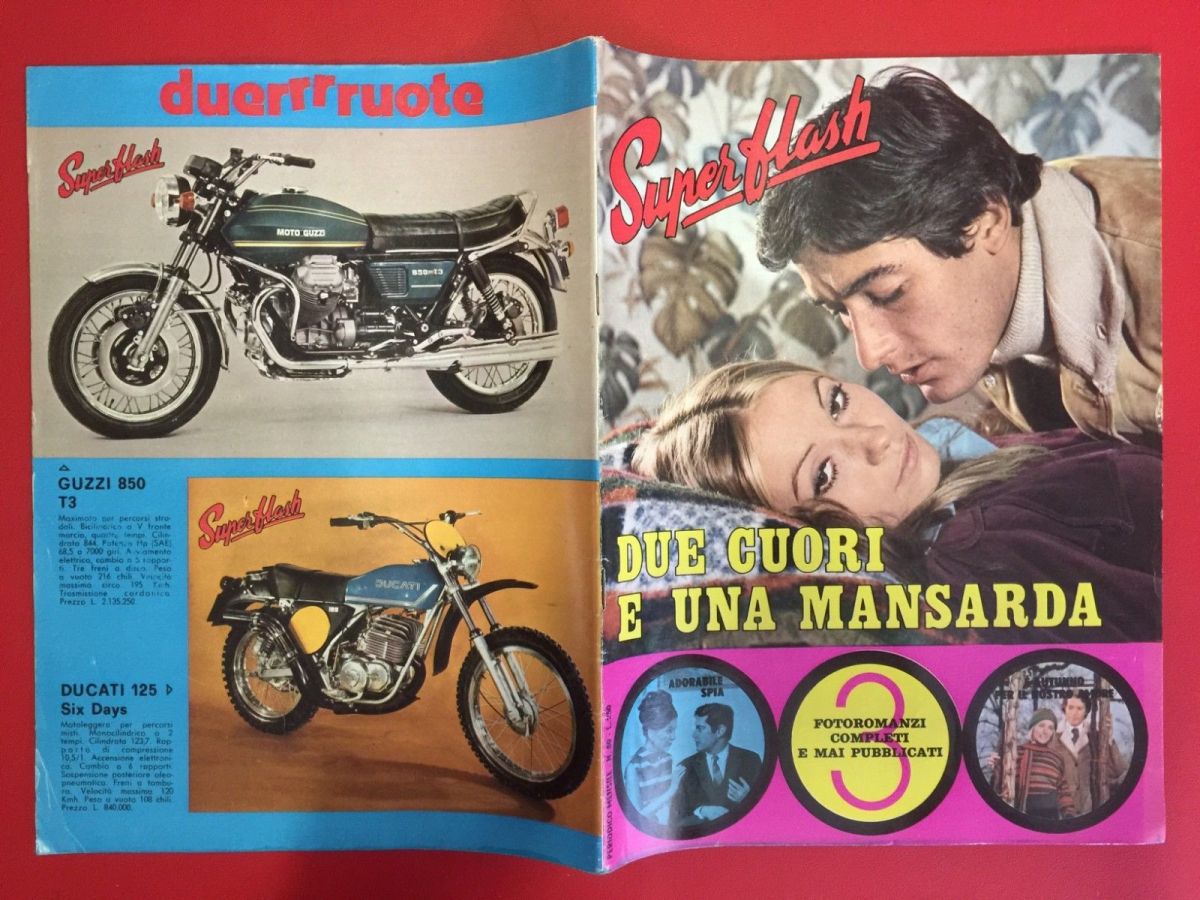 SUPERFLASH magazine side cover Issue 89  November 1975