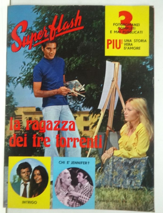 SUPERFLASH magazine side cover Issue 96  June 1976