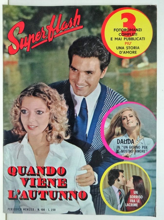 SUPERFLASH magazine side cover Issue 100  October 1976