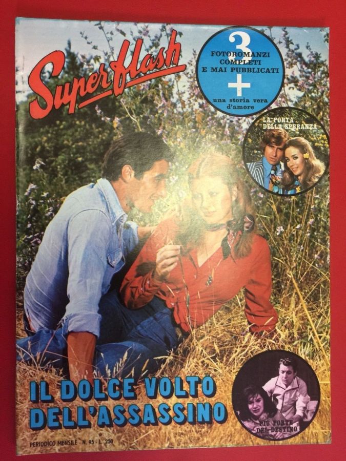 SUPERFLASH magazine side cover Issue 95  May 1976