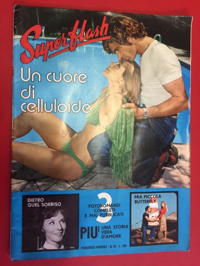 SUPERFLASH magazine side cover Issue 97  July 1976