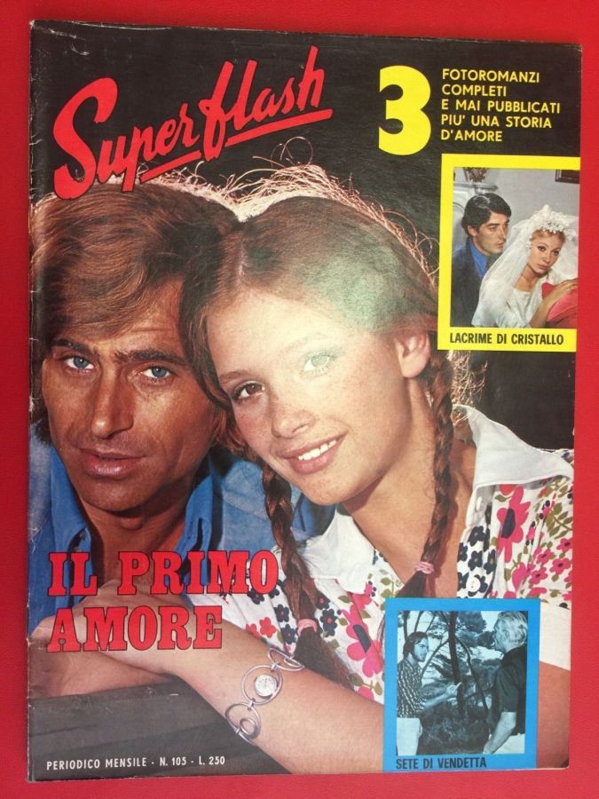 SUPERFLASH magazine side cover Issue 105  March 1977