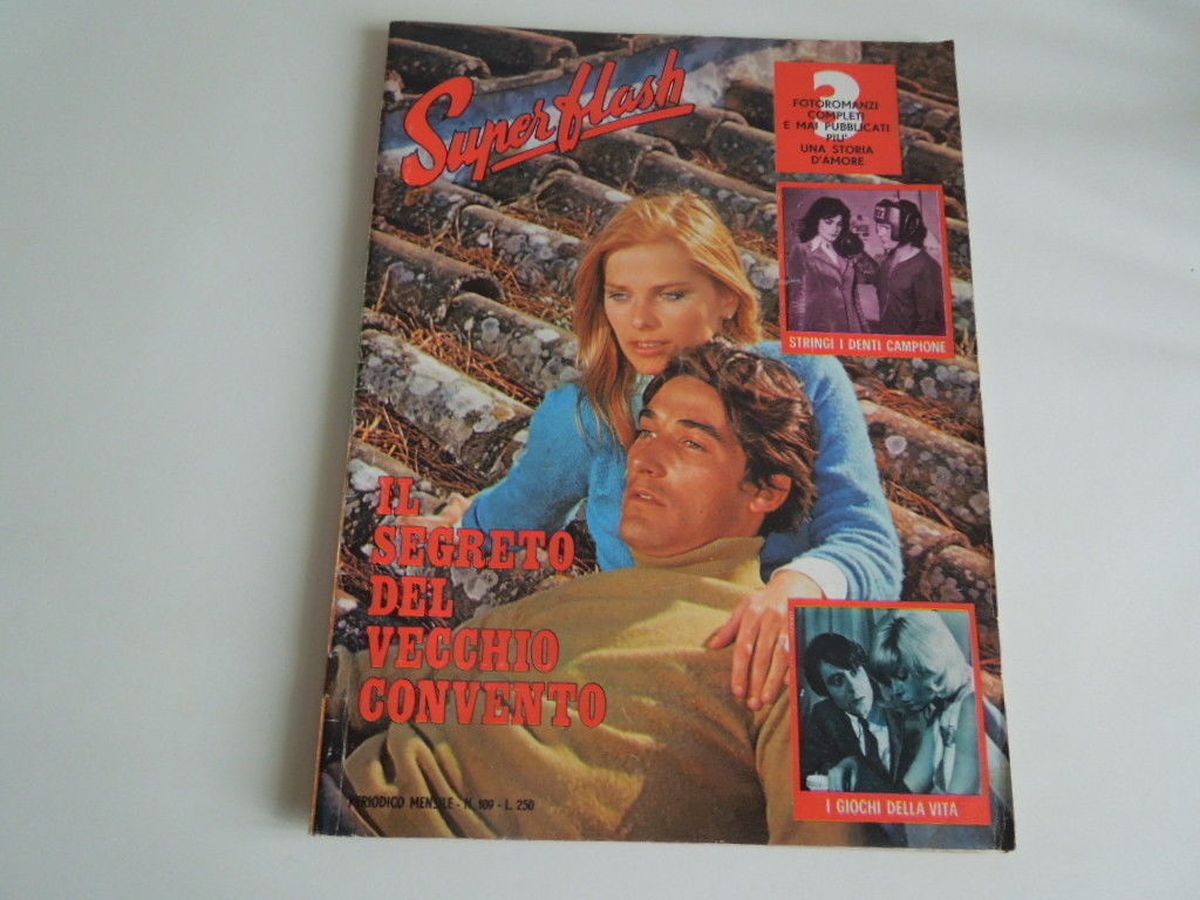 SUPERFLASH magazine side cover Issue 109  July 1977