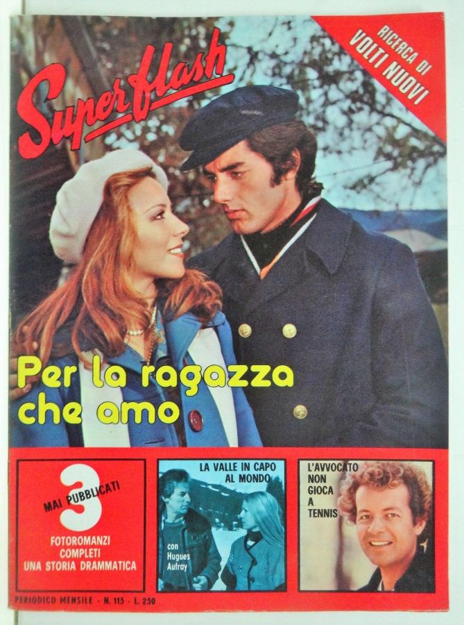 SUPERFLASH magazine side cover Issue 115  January 1978