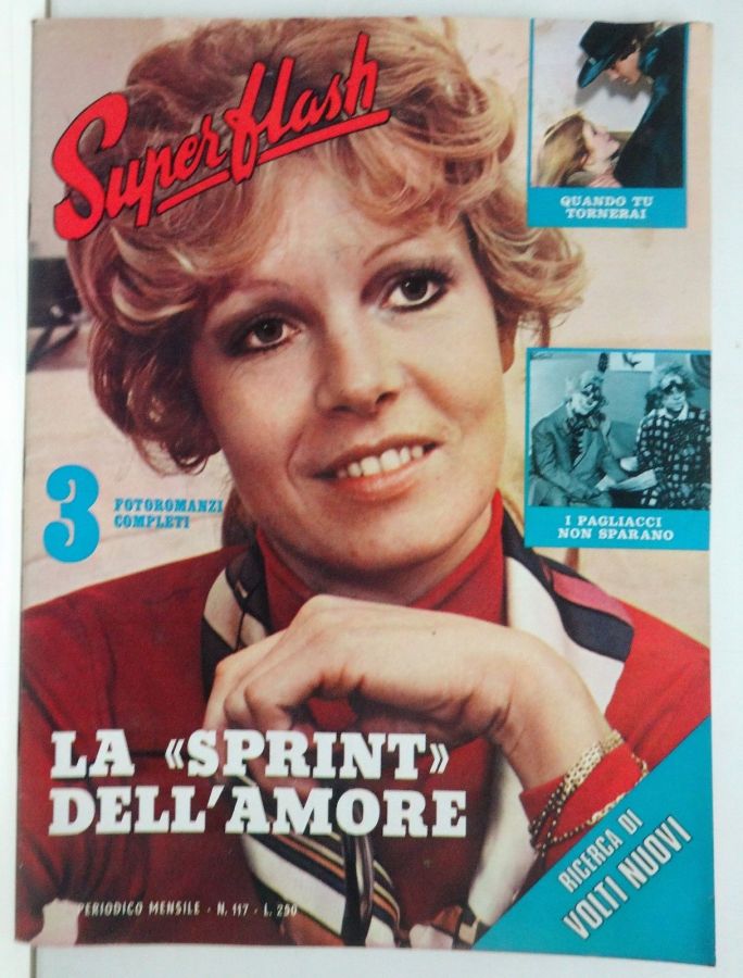 SUPERFLASH magazine side cover Issue 117  March 1978