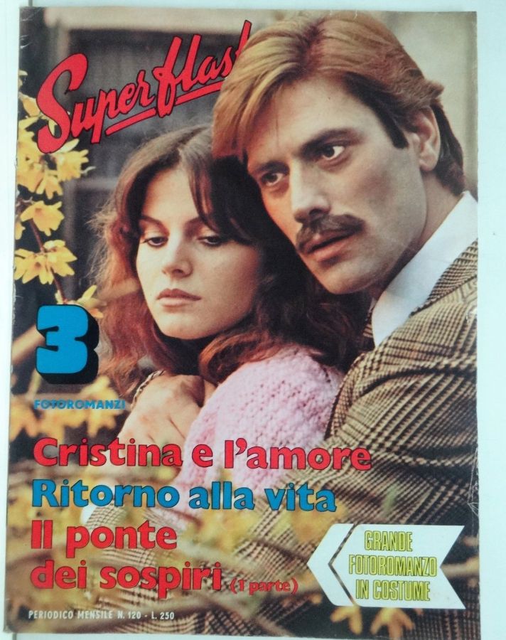 SUPERFLASH magazine side cover Issue 120  June 1978