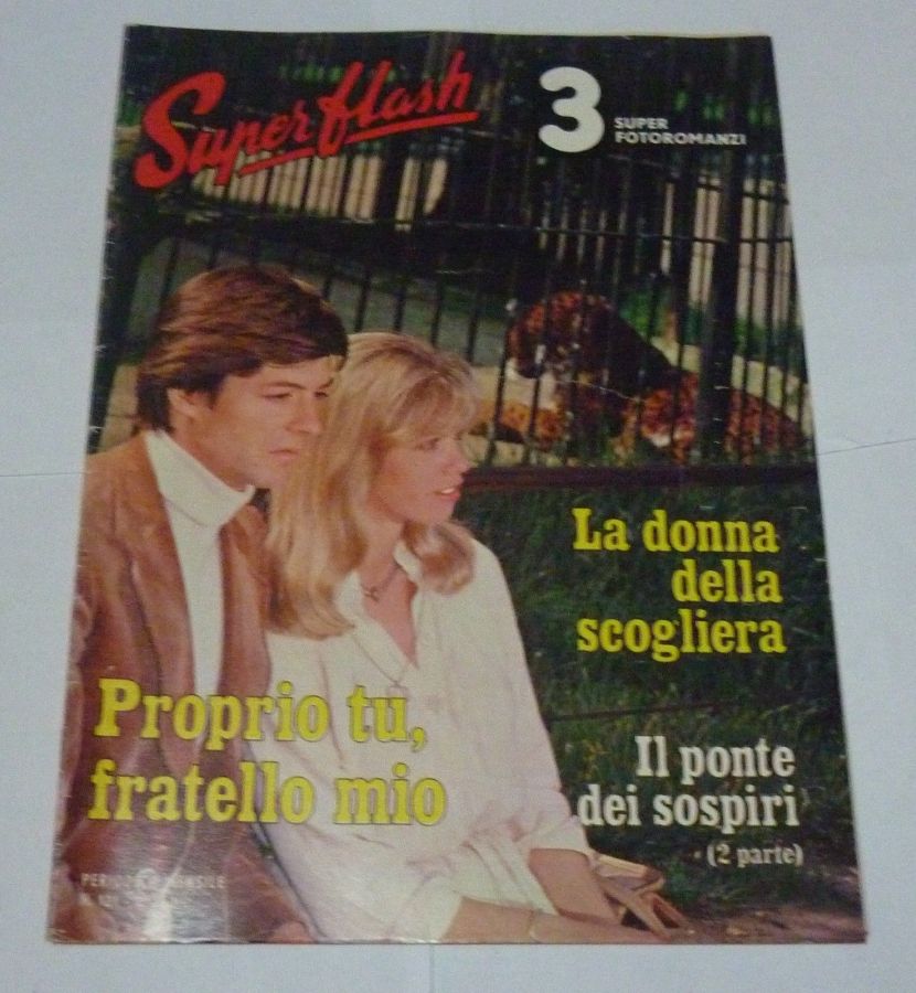 SUPERFLASH magazine side cover Issue 121  July 1978