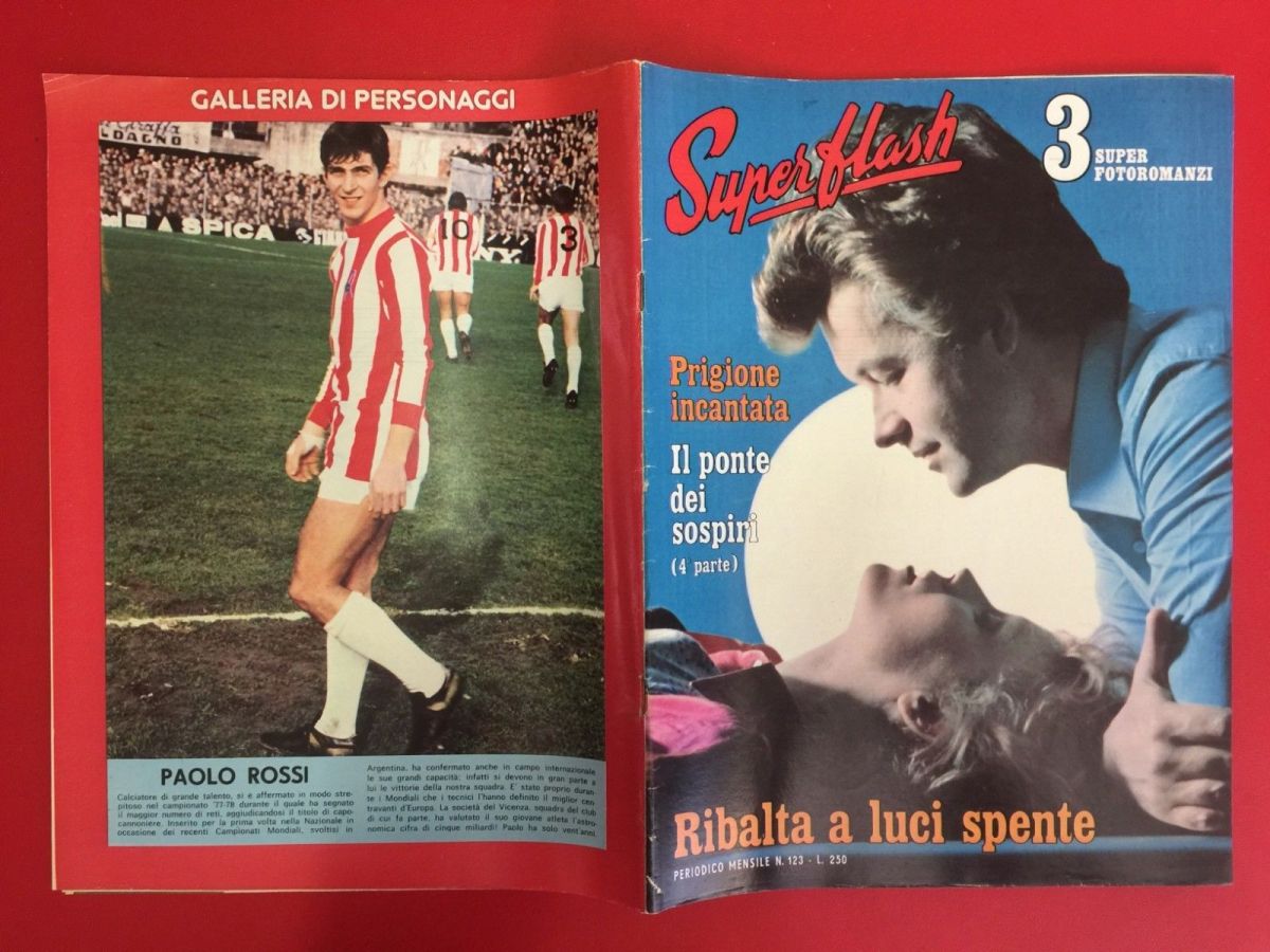 SUPERFLASH magazine side cover Issue 123  September 1978