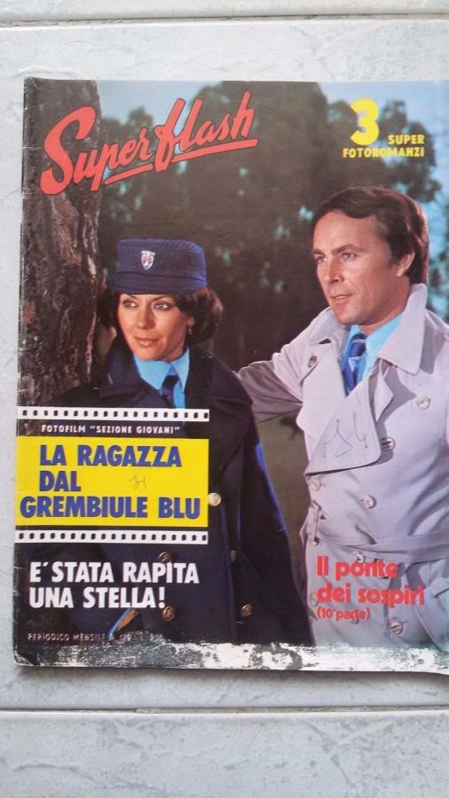 SUPERFLASH magazine side cover Issue 129  March 1979