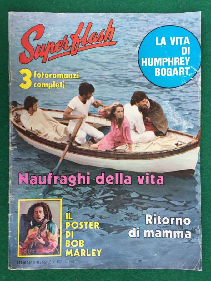 SUPERFLASH magazine side cover Issue 157  July 1981