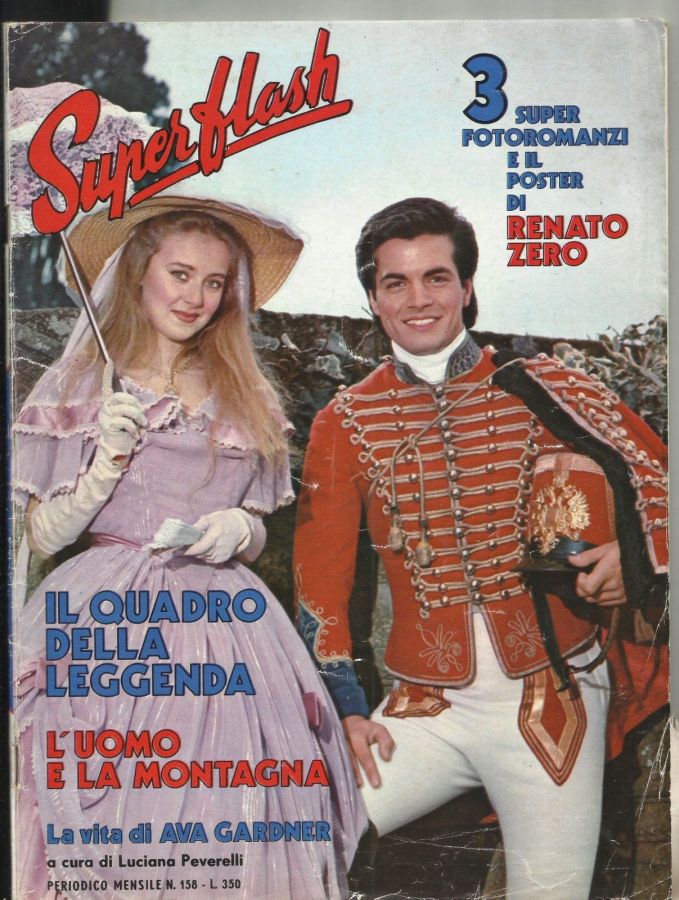 SUPERFLASH magazine side cover Issue 158  August 1981