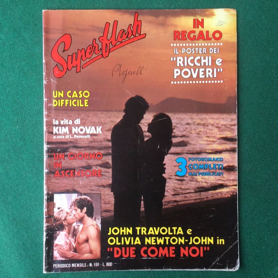SUPERFLASH magazine side cover Issue 191  May 1984