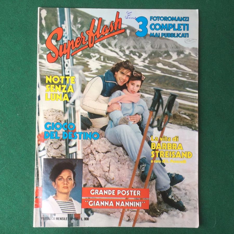 SUPERFLASH magazine side cover Issue 197  November 1984