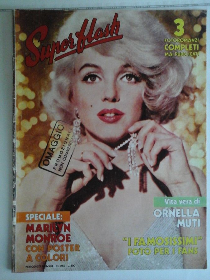 SUPERFLASH magazine side cover Issue 216  June 1986