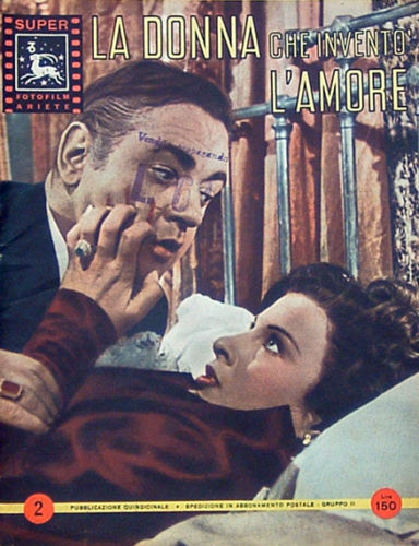SUPER FOTOFILM ARIETE magazine side cover Issue 2  1954