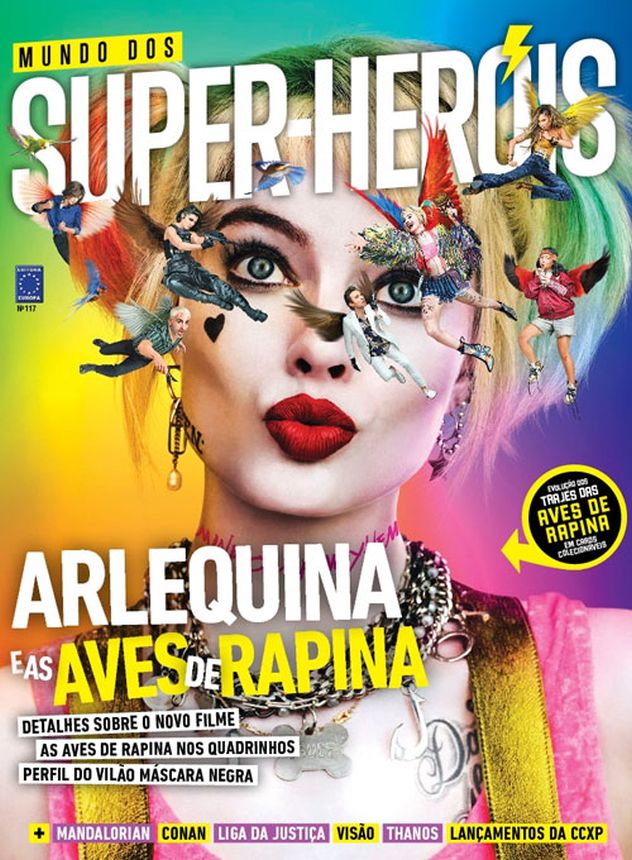 MUNDO DOS SUPER HEROIS magazine side cover Issue 117   